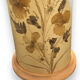 Lamp roller dried flowers 1960s