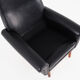 Leather armchair, 1970s design