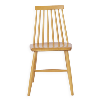 Chaise en hêtre par Yngve Ekström « Pinocchio », Suède années 1960