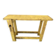 Etabli patiné jaune
