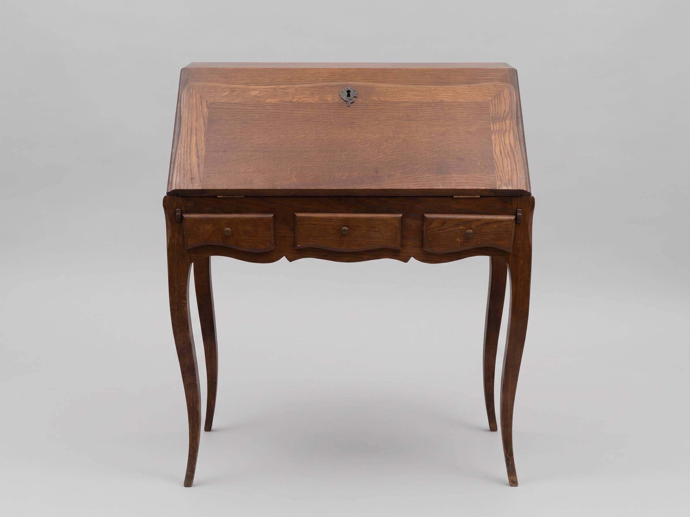 Oak secretary desk