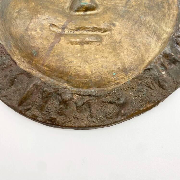 Bronze Sun 3 / wall sculpture, 1950s