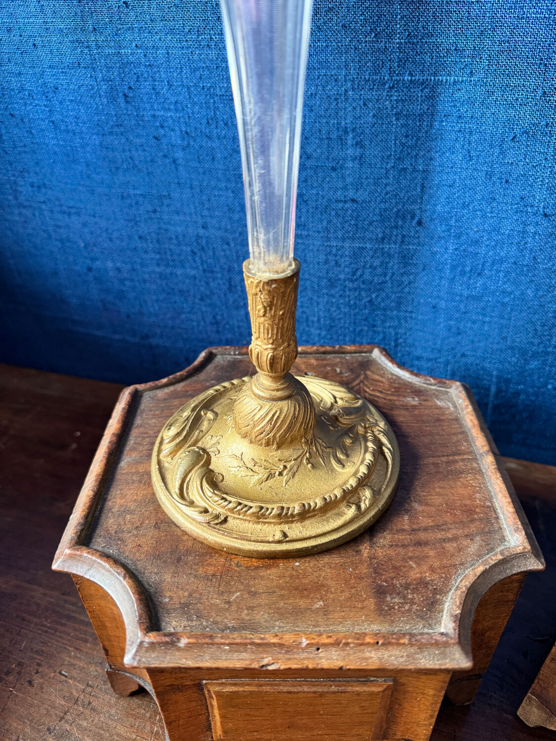 Pair of tulip-shaped flower vases – Napoléon III period