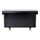 Commode laquée noire laiton signée Pierre Cardin 1980
