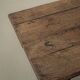 Handcrafted solid oak farmhouse table – France, 1950s