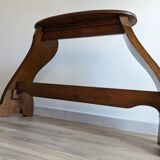 Solid oak organ bench