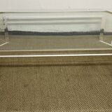 Lucite coffee table by David Lange, 1970