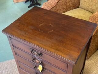 Furniture with mahogany partitions early 20th century