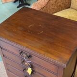 Furniture with mahogany partitions early 20th century