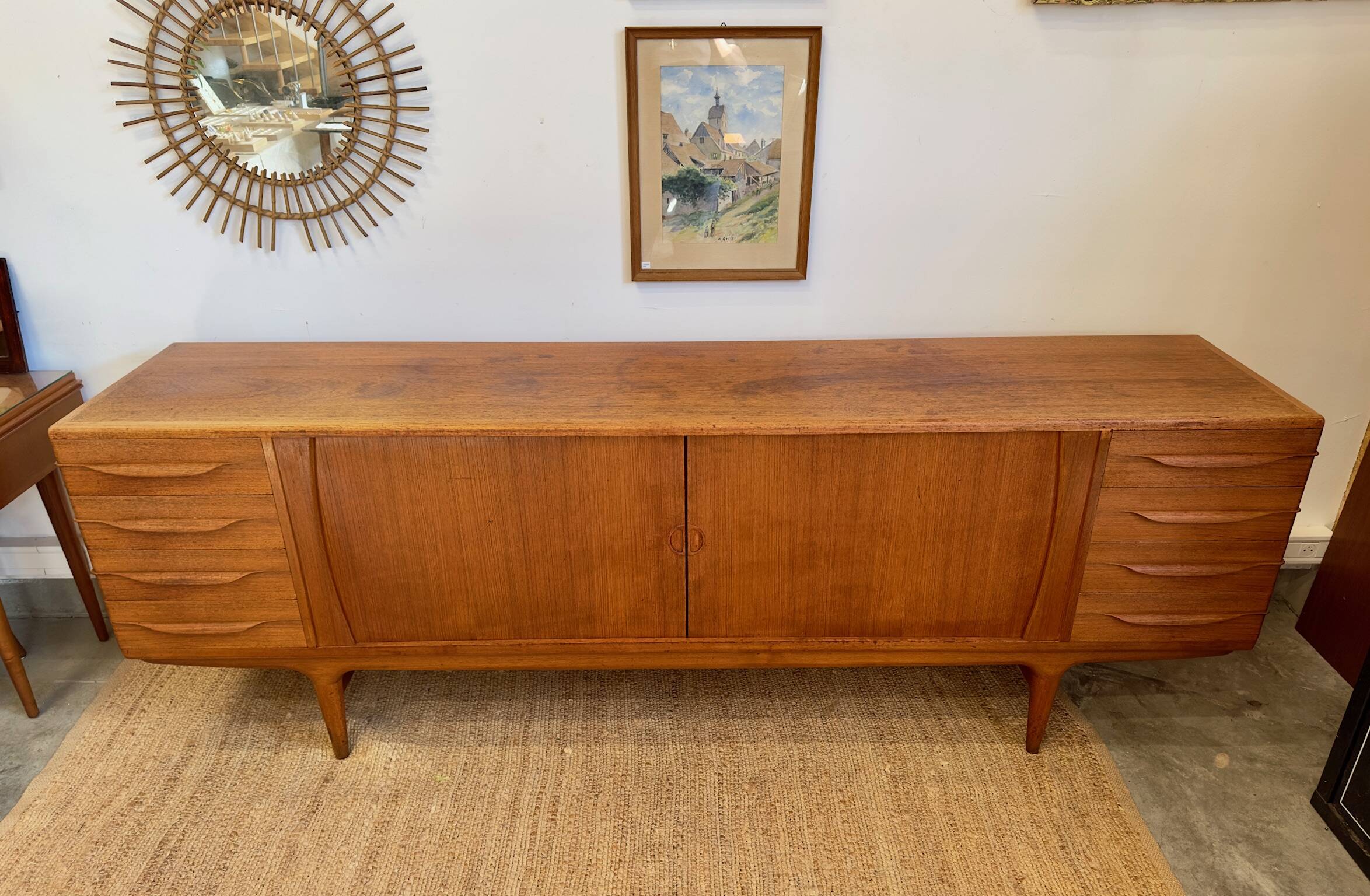 Enfilade danoise U15 par Johannes Andersen pour Samcom (années 1960)