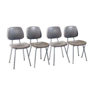 Set of 4 60s Skai chairs