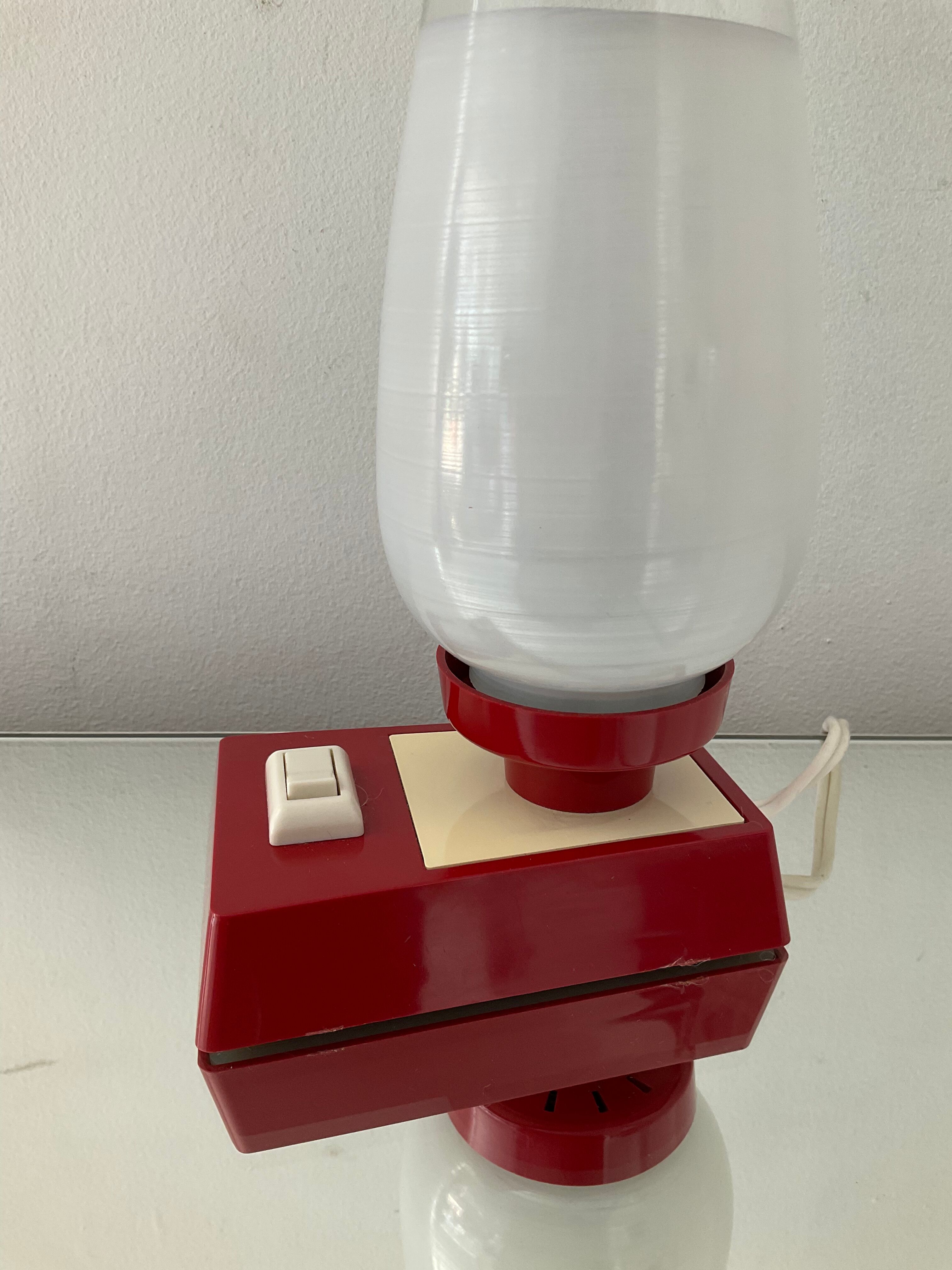 Asymmetrical lamp from the 50s-60s