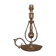Marine lamp in bronze and brass - bronze swing lamp