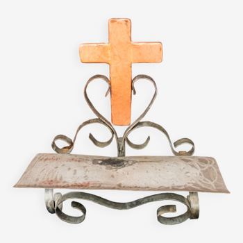 Religious metal lectern