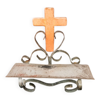 Religious metal lectern