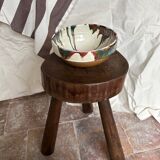 Painted terracotta bowl