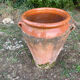 Large ancient jar in glazed terracotta – H. 56 cm
