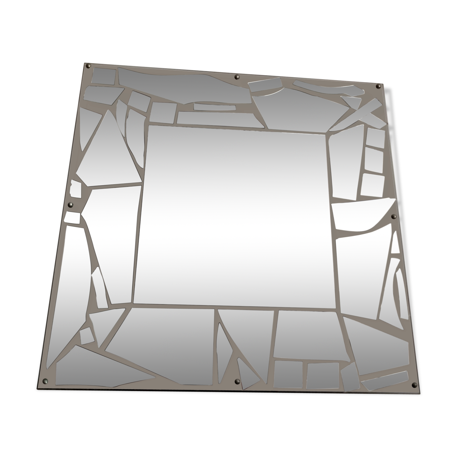 Mirror in disarray 30x30cm