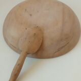 Wooden dish and spoon