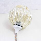 Vintage glass and fabric cable walker