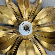Pair of gilded Florentine wall sconces by SEP Light Firenze, Italy.