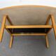 Table basse bow wood des années 60/70