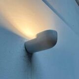 Pafo wall sconces from the Italian space age mid-century in ceramic by Ernesto Gismondi for Artemide, 1970s, set of 2.