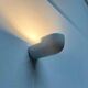 Pafo wall sconces from the Italian space age mid-century in ceramic by Ernesto Gismondi for Artemide, 1970s, set of 2.