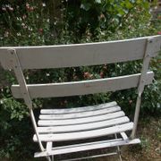 Set of 3 folding garden chairs