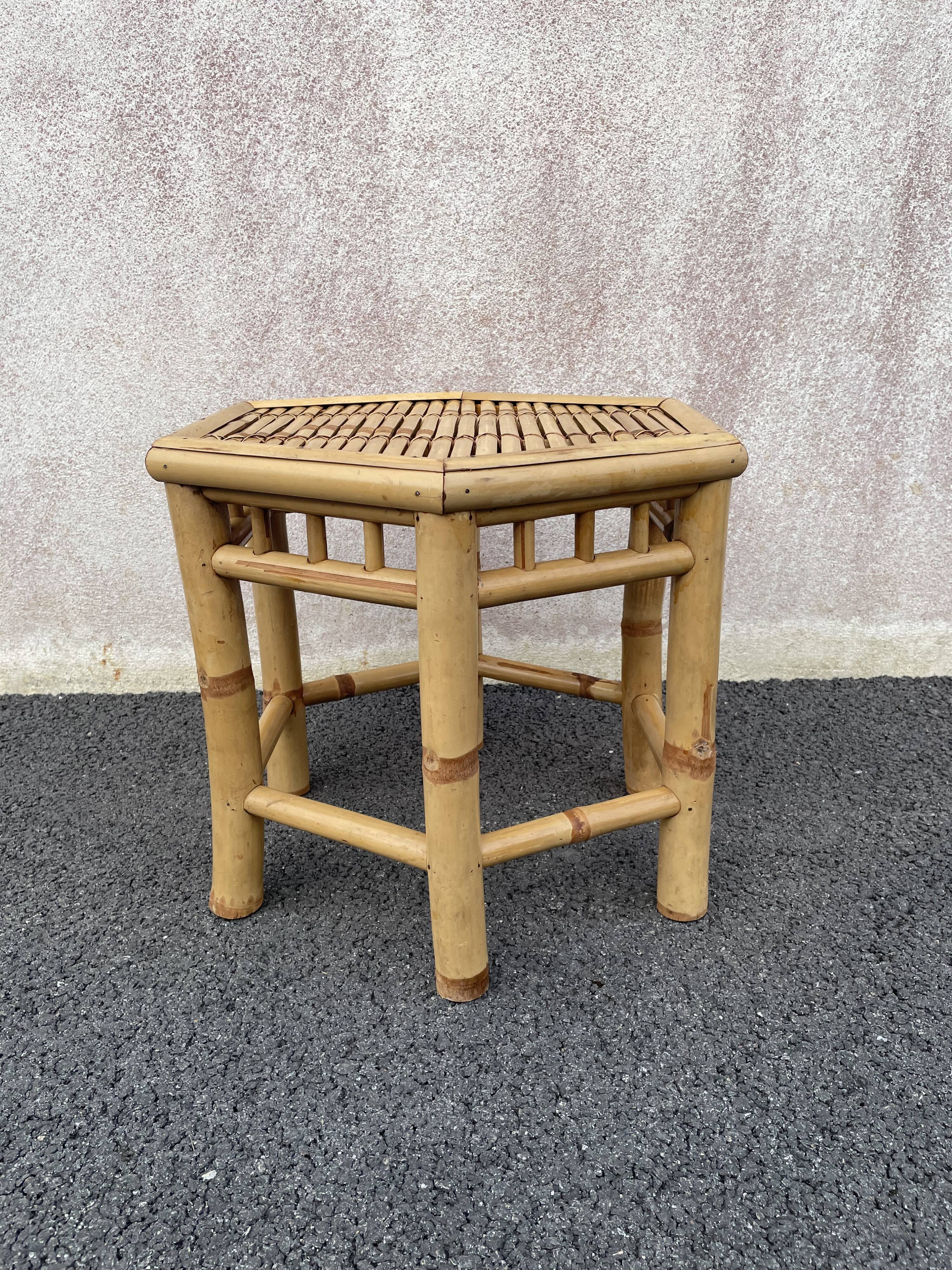 Bamboo coffee table