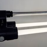 Industrial Grey Tube Light from Elektrosvit, 1970s