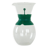 Cafetière en verre, design danois, années 1980, fabriquée par Bodum