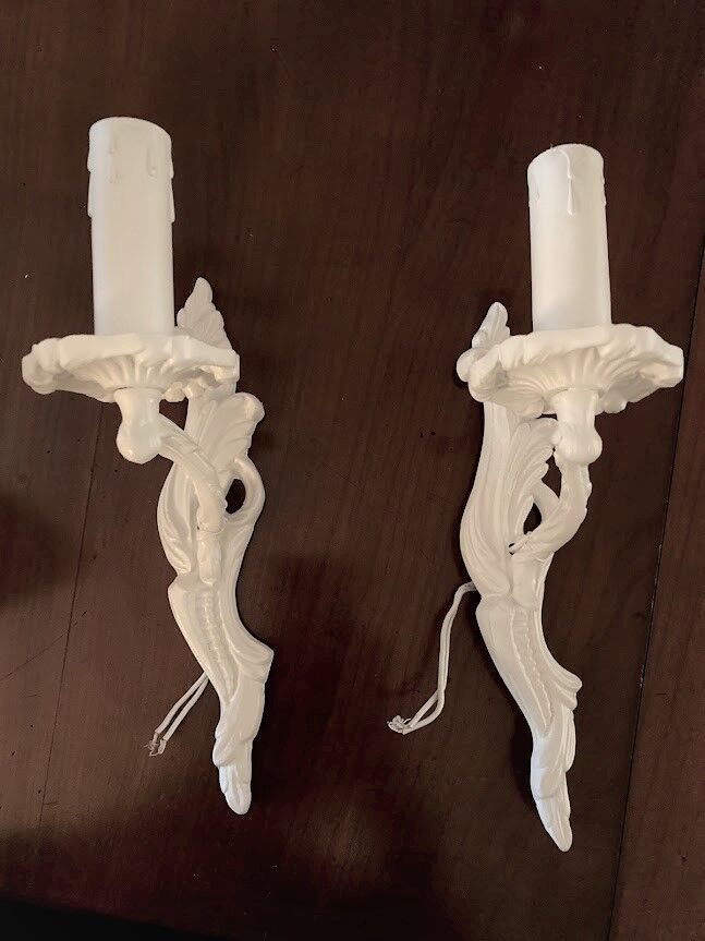 Pair of sconces