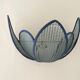 Applique en cannage fleur de lotus