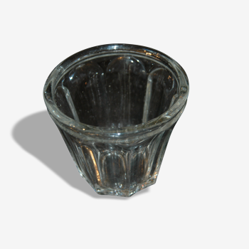 Anciens Pots de confiture en verre à facettes