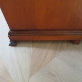 Elégante commode  en merisier – 3 tiroirs –Années 80