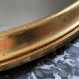 Oval Gold Mirror 1960 31x39cm