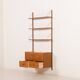 Hansen and Guldborg teak shelving unit, Denmark, 1960s