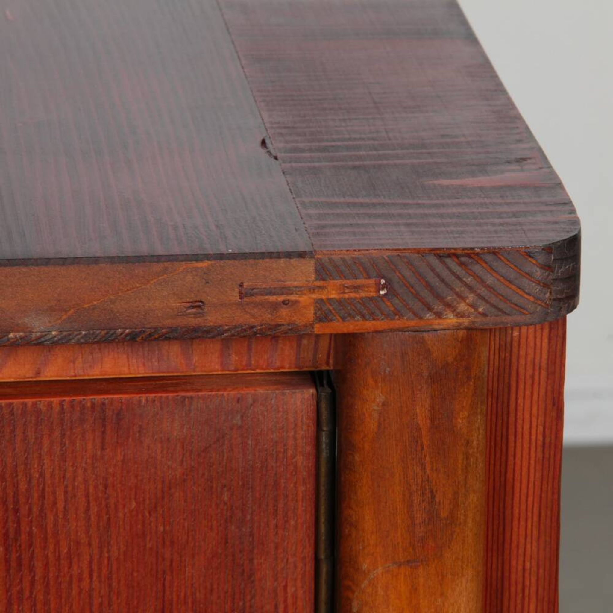 Wooden chest of drawers from the 1950s