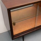 Buffet/vitrine des années 1950 bicolore