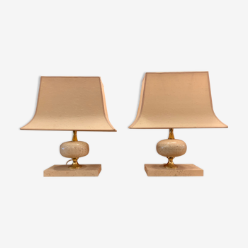 Paire de lampes barbier, 1960-1970