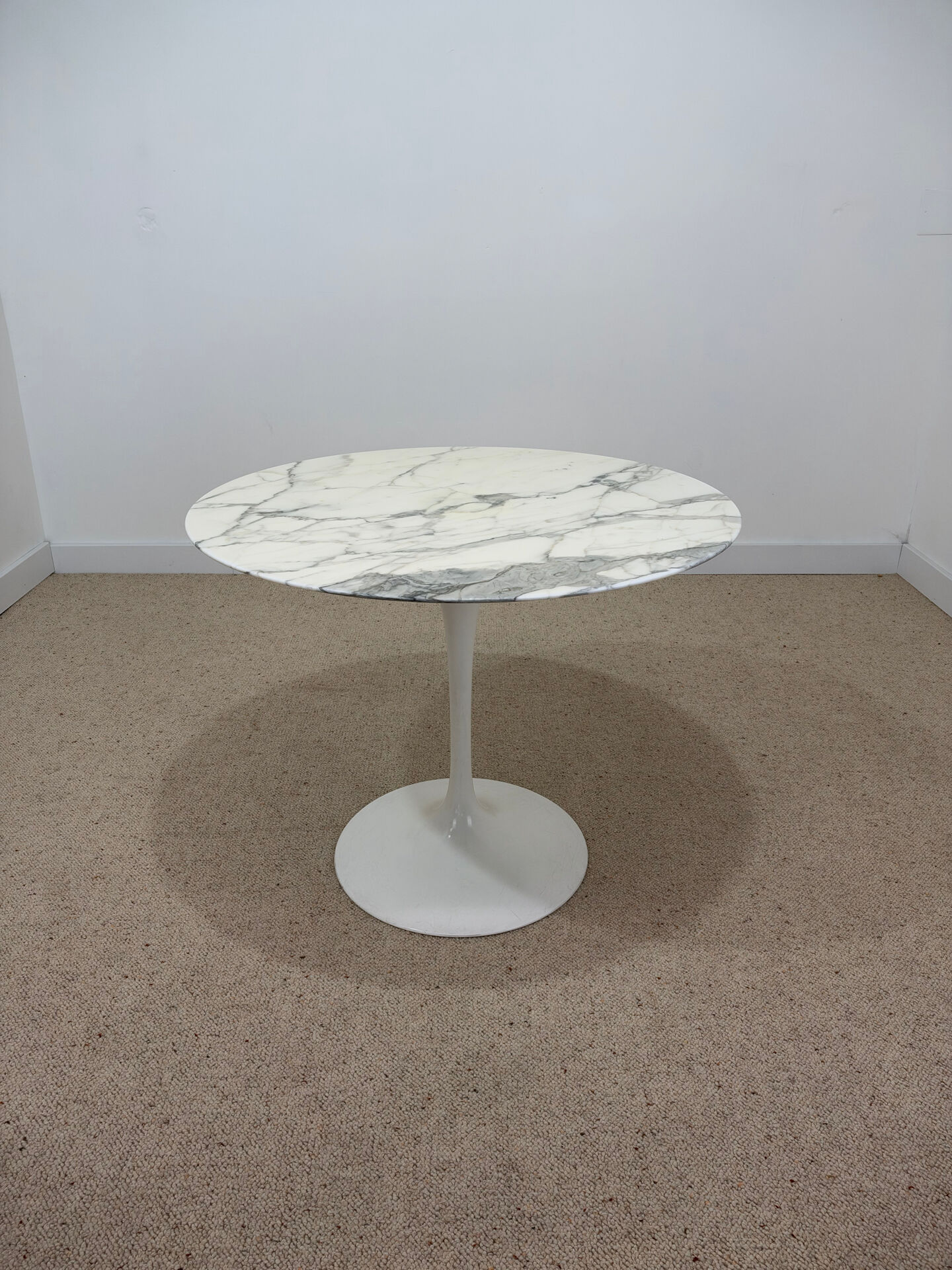Table Tulip Knoll - marbre blanc - Eero Saarinen 