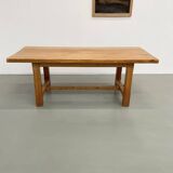 2m solid elm farmhouse table