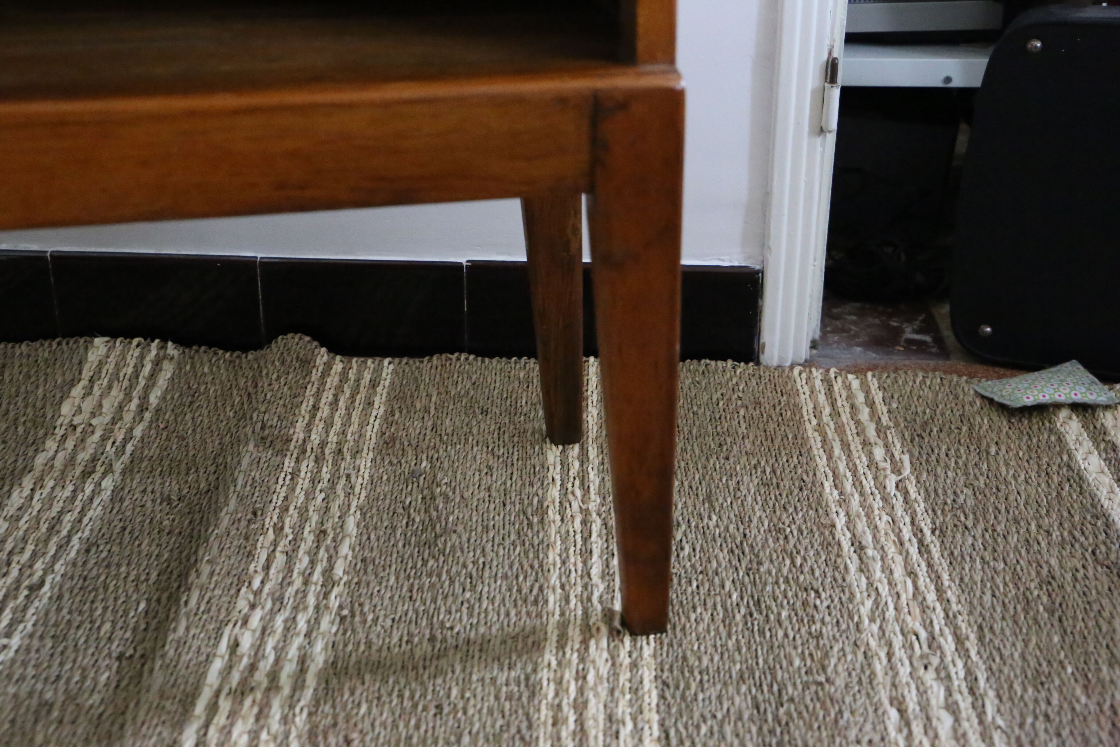 Phone table and bench