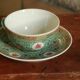 Ancient Chinese cup and mun shou sub-cup
