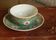Ancient Chinese cup and mun shou sub-cup