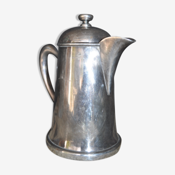 Old pitcher Christofle silver metal