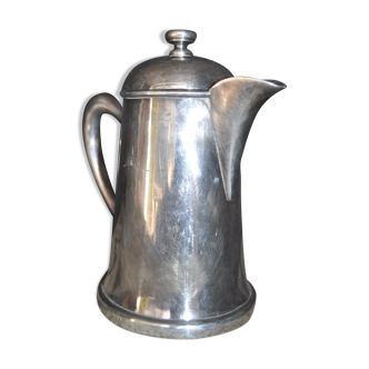 Old pitcher Christofle silver metal