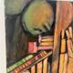 Nature morte, livres et tournesols, huile sur panneau