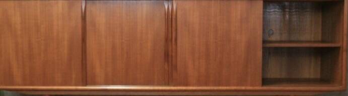 Enfilade scandinave vintage en teck des années 60, 70